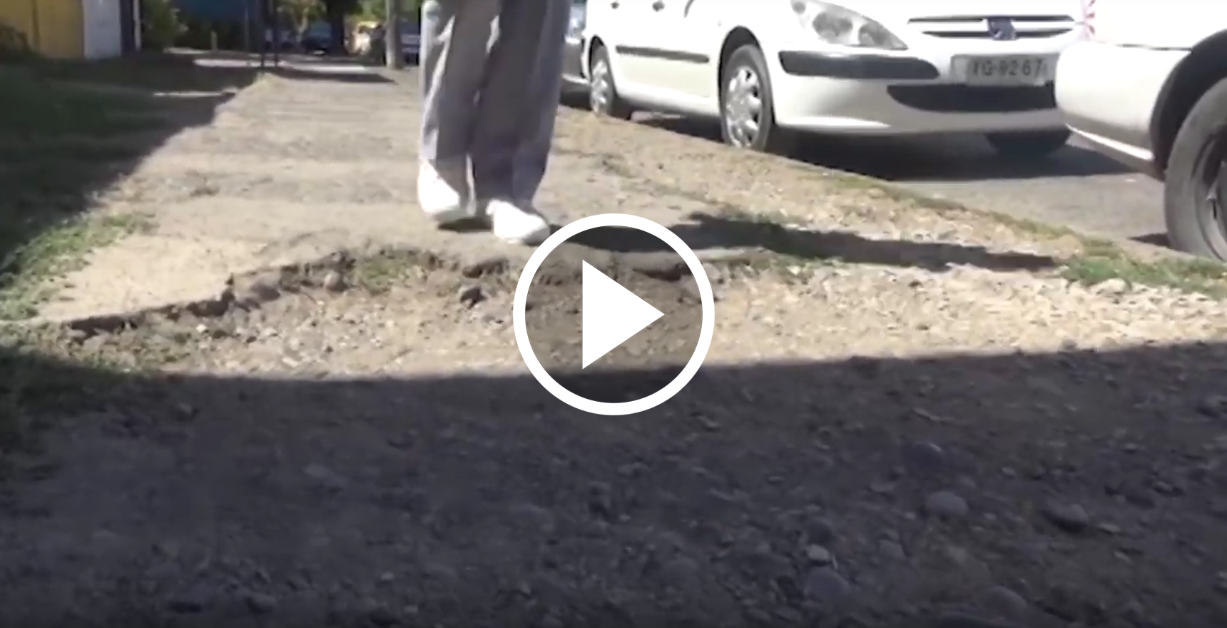 Veredas en mal estado en Talca se ha convertido en un problema para los ...